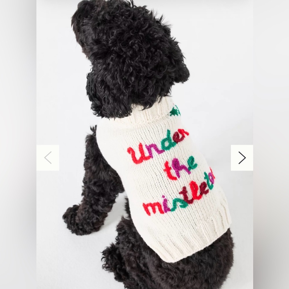 Anthropologie Dog Sweater XXL NWT